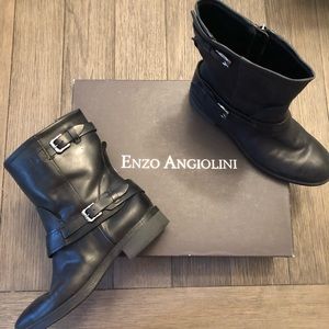 ENZO ANGIOLINI MOTO BOOT